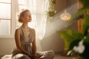 a-woman-at-peace-doing-a-meditation
