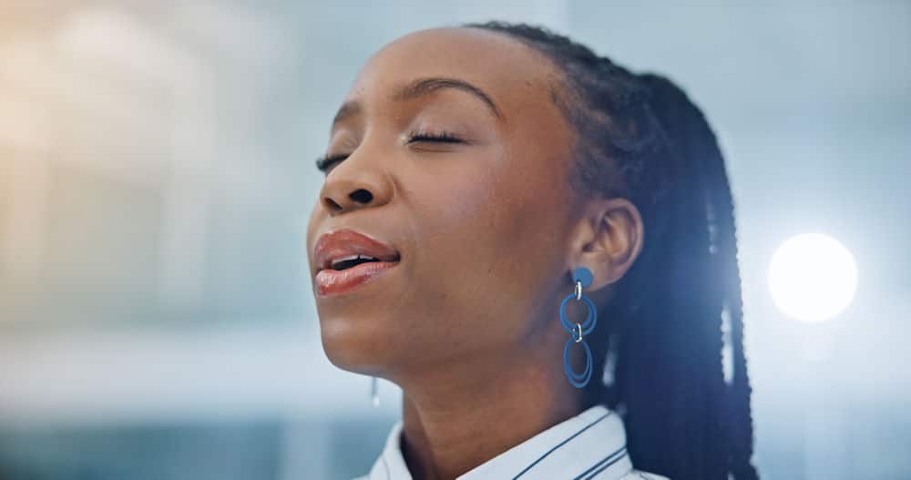 a-woman-meditating