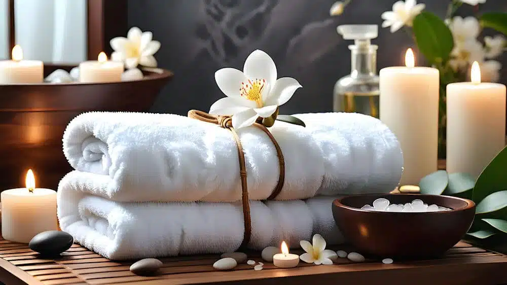 massage-towels-and-candles-for-anxiety