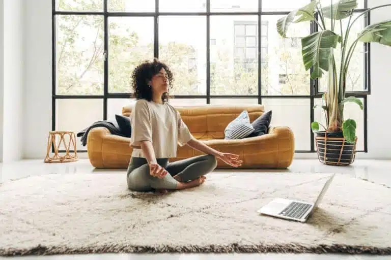 woman-practicing-yoga-on-the-floor