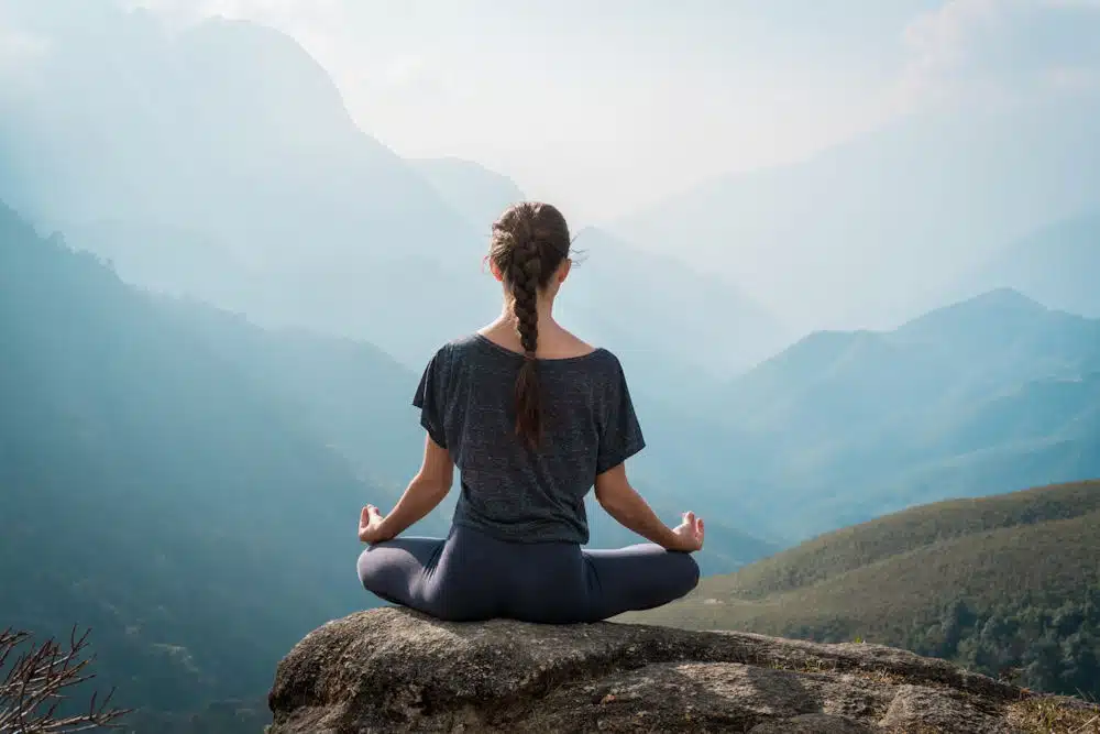 a-woman-practicing-yoga