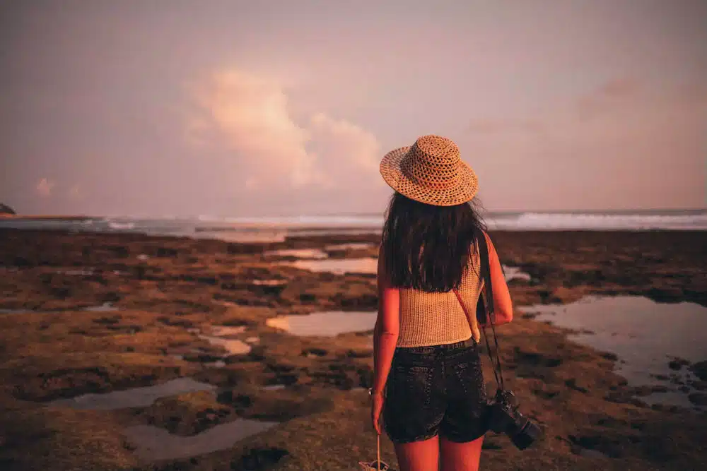 a-woman-staring-at-the-beach